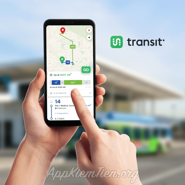 Top các app phần mềm theo dõi lộ trình xe bus