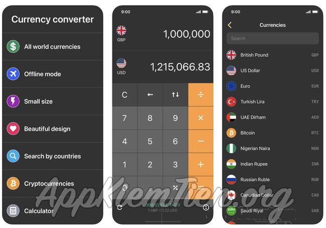 Top các app quy đổi tiền tệ các nước